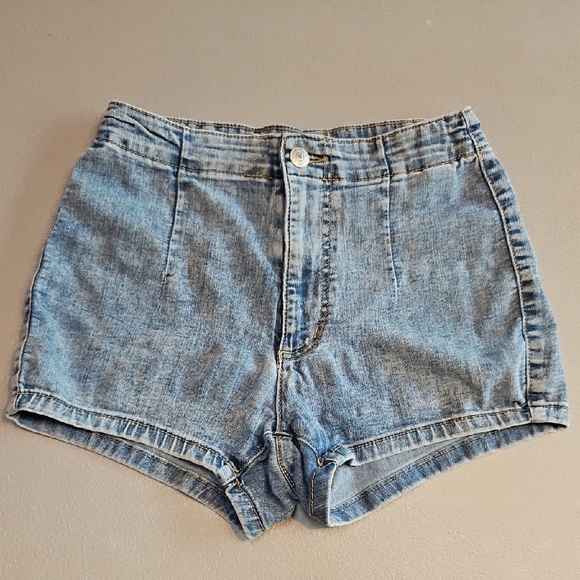 Wild Fable Blue Jean Shorts Distressed - Picture 1 of 7